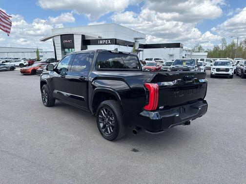 Midnight Black Metallic 2025 Toyota Tundra Platinum