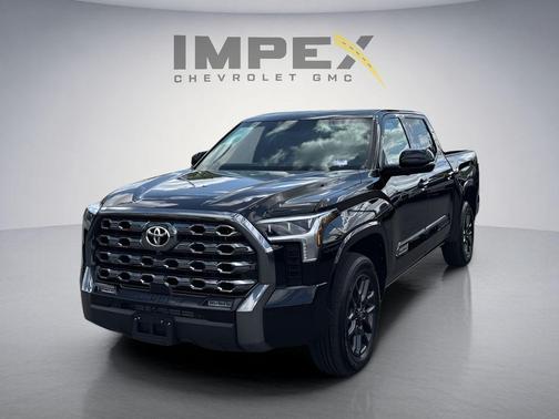 Midnight Black Metallic 2025 Toyota Tundra Platinum