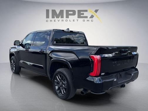 Midnight Black Metallic 2025 Toyota Tundra Platinum