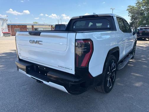 Summit White 2025 GMC Sierra EV Extended Range Denali