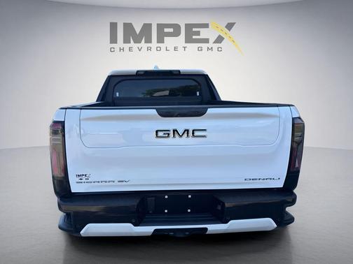 Summit White 2025 GMC Sierra EV Extended Range Denali