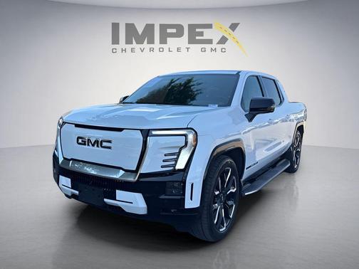 Summit White 2025 GMC Sierra EV Extended Range Denali