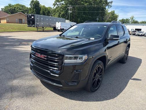 Ebony Twilight Metallic 2023 GMC Acadia FWD SLE