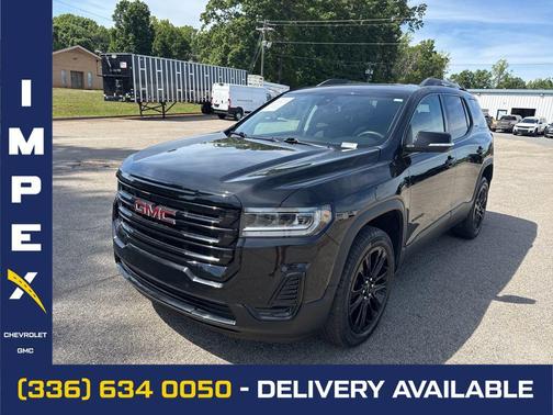 Ebony Twilight Metallic 2023 GMC Acadia FWD SLE