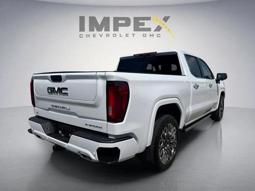 Glacier White Tricoat 2026 GMC Sierra 1500 Denali Ultimate