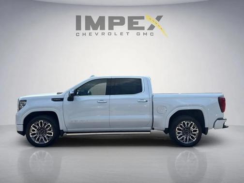 Glacier White Tricoat 2026 GMC Sierra 1500 Denali Ultimate
