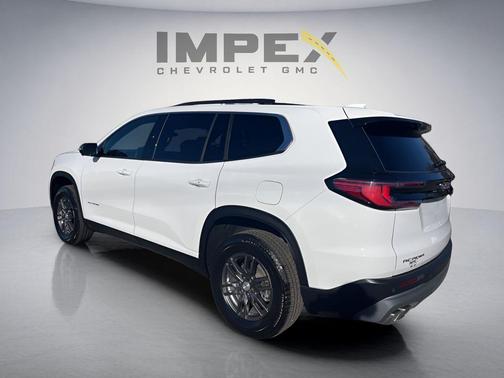 White 2025 GMC Acadia FWD Elevation