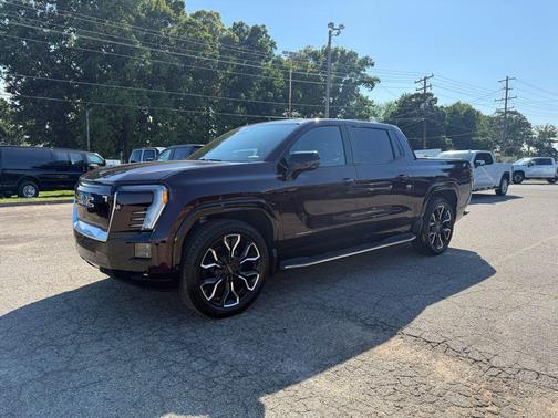 Dark Ember Tintcoat 2025 GMC Sierra EV Extended Range Denali