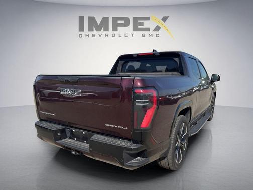 Dark Ember Tintcoat 2025 GMC Sierra EV Extended Range Denali