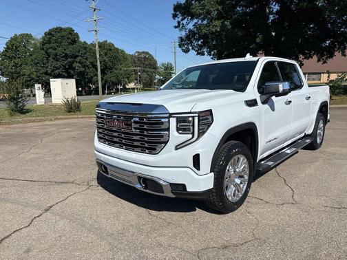 Glacier White Tricoat 2026 GMC Sierra 1500 Denali