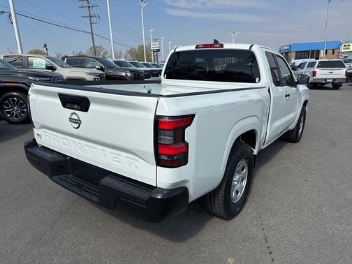 Glacier White 2022 Nissan Frontier S