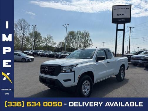 Glacier White 2022 Nissan Frontier S