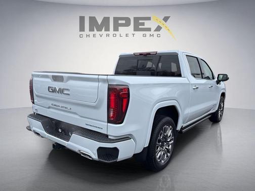 Glacier White Tricoat 2026 GMC Sierra 1500 Denali Ultimate