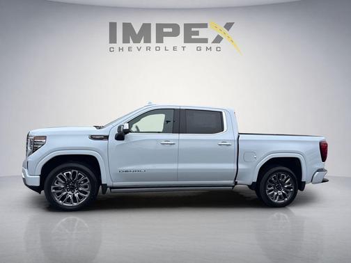 Glacier White Tricoat 2026 GMC Sierra 1500 Denali Ultimate