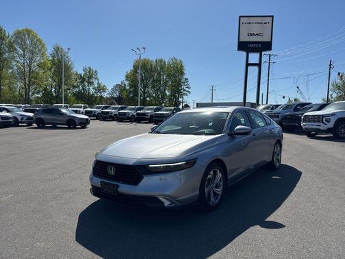 Lunar Silver Metallic 2023 Honda Accord Hybrid Touring