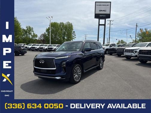 Grand Blue 2025 INFINITI QX80 SENSORY AWD