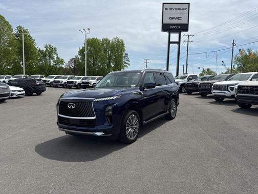 Grand Blue 2025 INFINITI QX80 SENSORY AWD