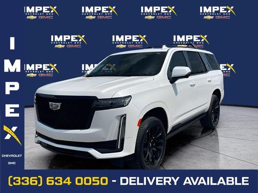 Crystal White Tricoat 2023 Cadillac Escalade Sport Platinum