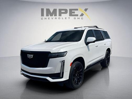 Crystal White Tricoat 2023 Cadillac Escalade Sport Platinum