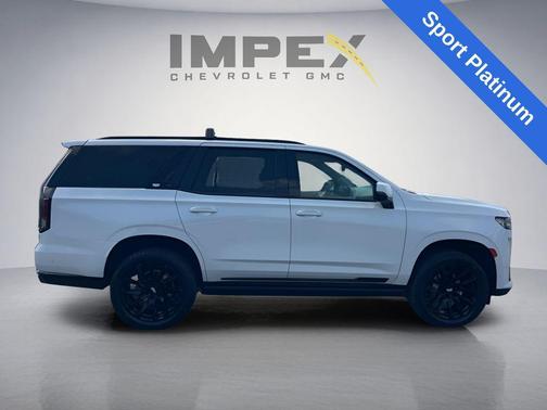 Crystal White Tricoat 2023 Cadillac Escalade Sport Platinum