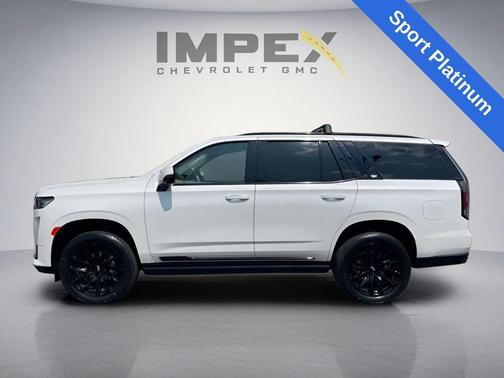 Crystal White Tricoat 2023 Cadillac Escalade Sport Platinum