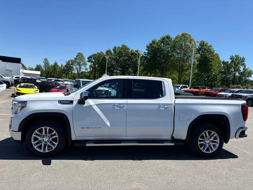 Summit White 2019 GMC Sierra 1500 SLT