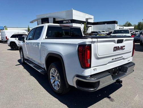 Summit White 2019 GMC Sierra 1500 SLT