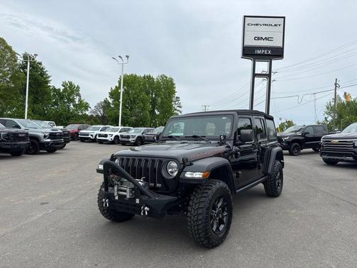 Black Clearcoat 2019 Jeep Wrangler Unlimited Rubicon
