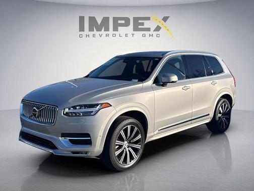 Silver Dawn Metallic 2024 Volvo XC90 B5 Plus Bright Theme