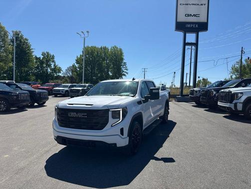Summit White 2023 GMC Sierra 1500 Elevation
