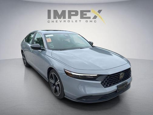 Urban Gray Pearl 2025 Honda Accord Hybrid Sport