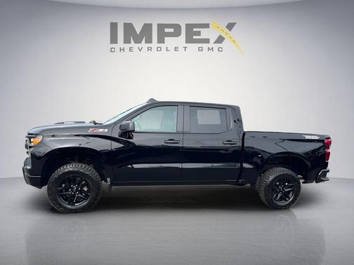 Black 2026 Chevrolet Silverado 1500 Custom Trail Boss