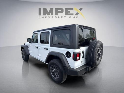 Bright White Clearcoat 2025 Jeep Wrangler Sport S
