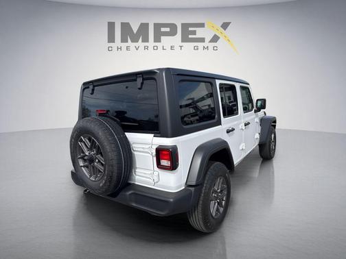 Bright White Clearcoat 2025 Jeep Wrangler Sport S