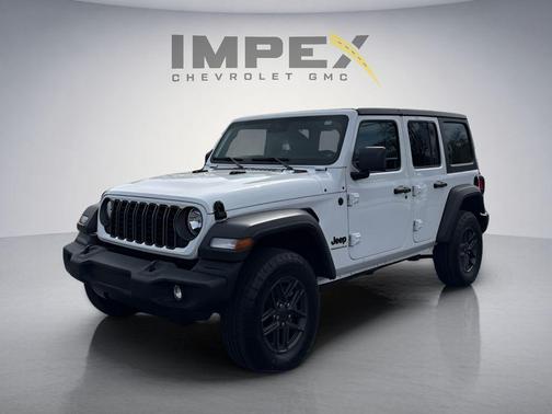 Bright White Clearcoat 2025 Jeep Wrangler Sport S