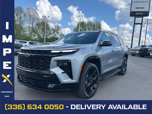 Sterling Gray Metallic 2026 Chevrolet Traverse RS