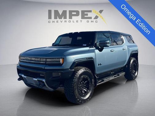 Blue 2024 GMC HUMMER EV SUV 3X