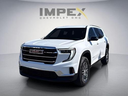 Summit White 2025 GMC Acadia FWD Elevation
