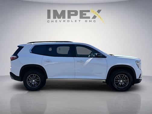 Summit White 2025 GMC Acadia FWD Elevation