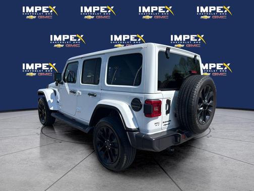 Bright White Clearcoat 2025 Jeep Wrangler 4xe Sahara