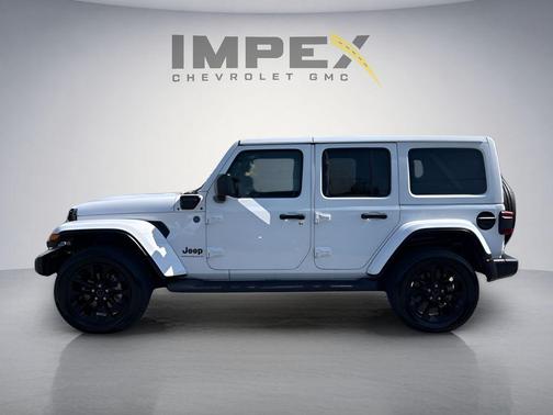 Bright White Clearcoat 2025 Jeep Wrangler 4xe Sahara