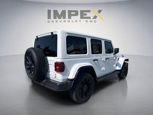 Bright White Clearcoat 2025 Jeep Wrangler 4xe Sahara