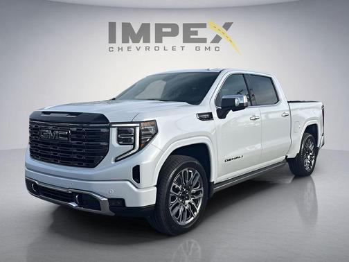 Glacier White Tricoat 2026 GMC Sierra 1500 Denali Ultimate