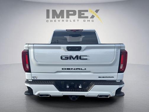 Glacier White Tricoat 2026 GMC Sierra 1500 Denali Ultimate