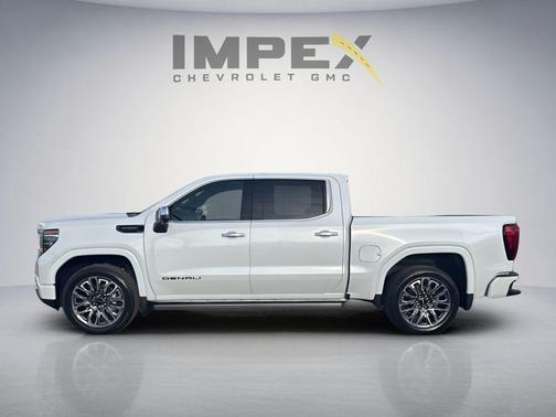 Glacier White Tricoat 2026 GMC Sierra 1500 Denali Ultimate