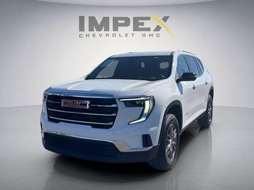 Summit White 2025 GMC Acadia FWD Elevation