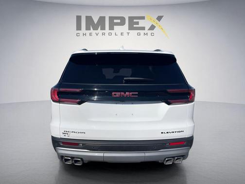 Summit White 2025 GMC Acadia FWD Elevation