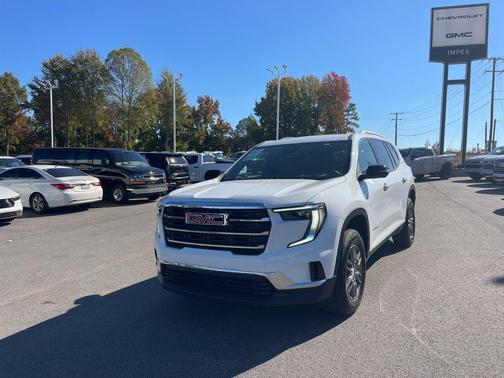 Summit White 2025 GMC Acadia FWD Elevation