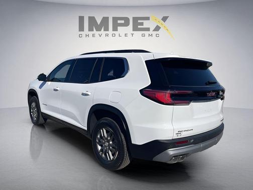 Summit White 2025 GMC Acadia FWD Elevation