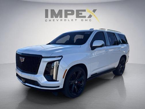 Crystal White Tricoat 2025 Cadillac Escalade Sport Platinum